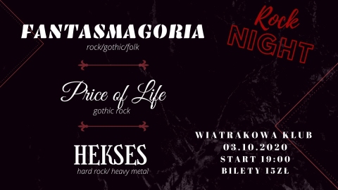 Galeria dla Koncert: Fantasmagoria & Price of Life & Hekses