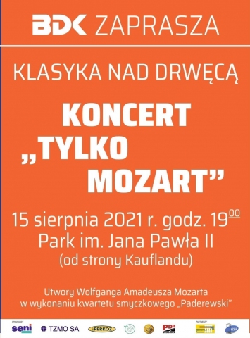 Galeria dla Koncert Mozartowski "Klasyka nad Drwęcą"
